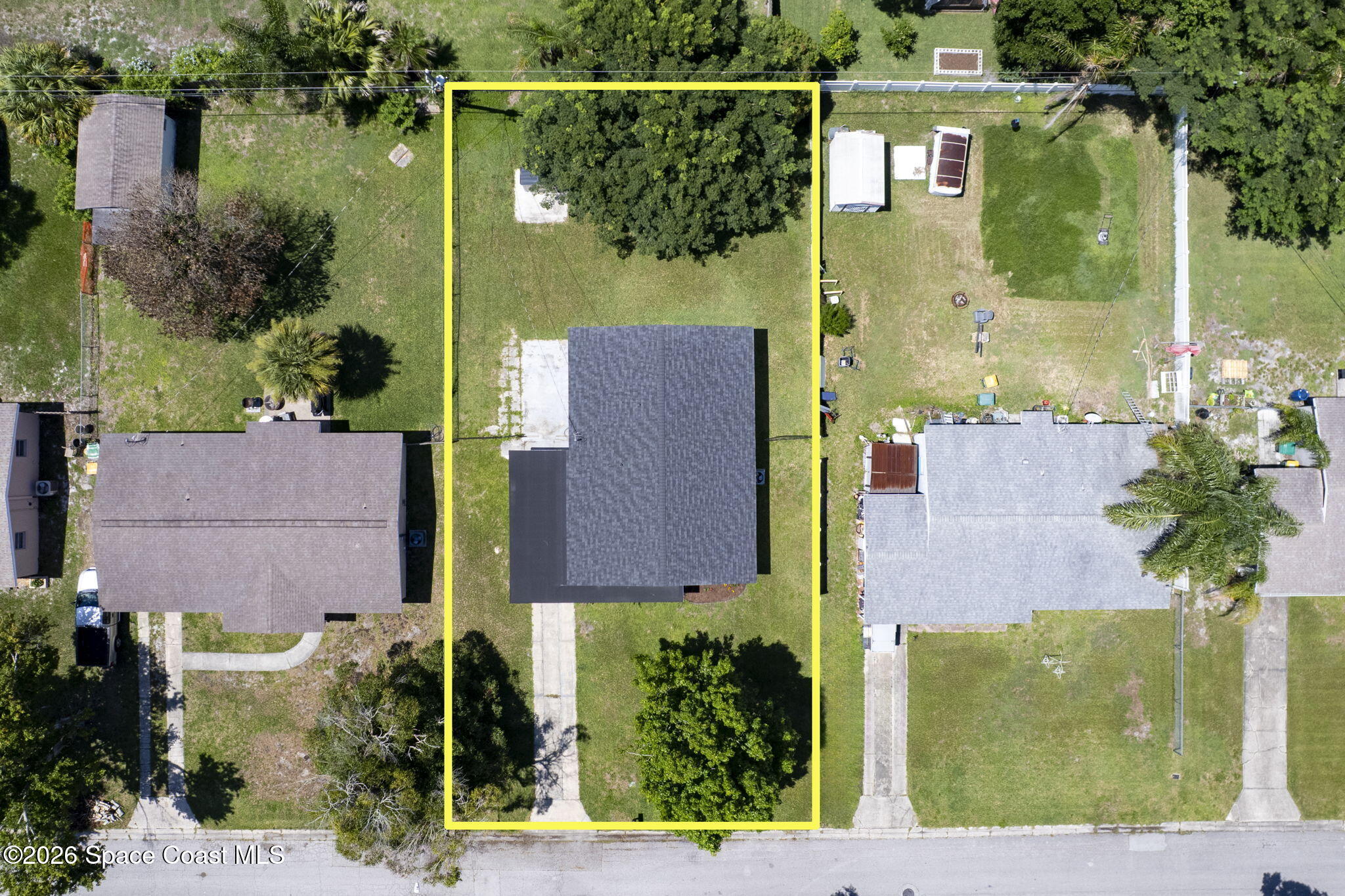 2440 Warwick Road Melbourne, FL 32935 - Photo 29 of 31 approximate lot size