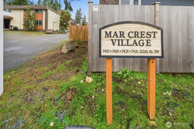 a sign on the side of a building