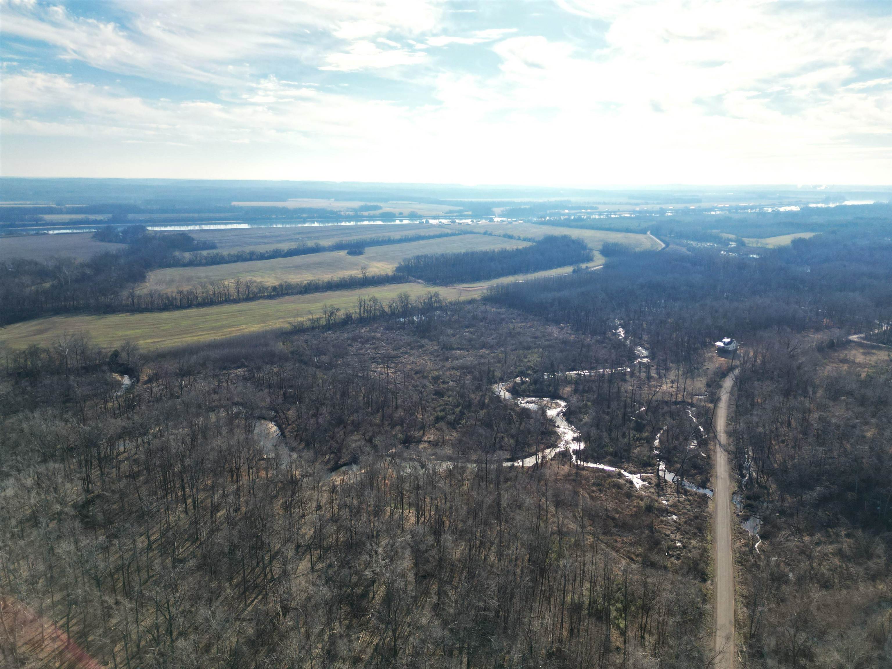 3840 Federal Road Counce, TN 38326 - Photo 36 of 40 Aerial view of property's location with rural landscape