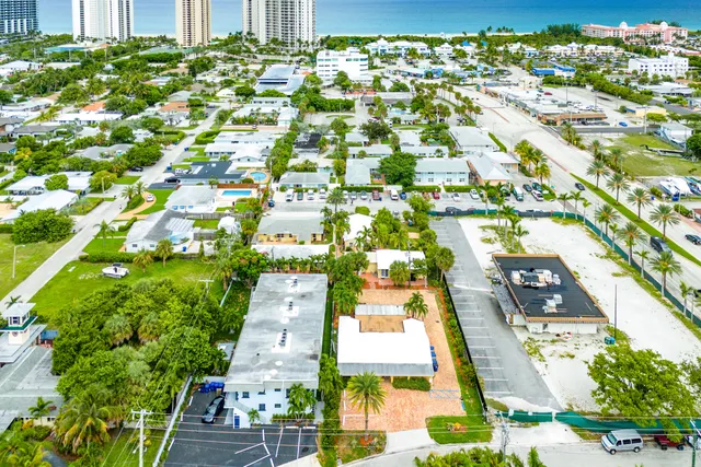 a picture of a city with an ocean view