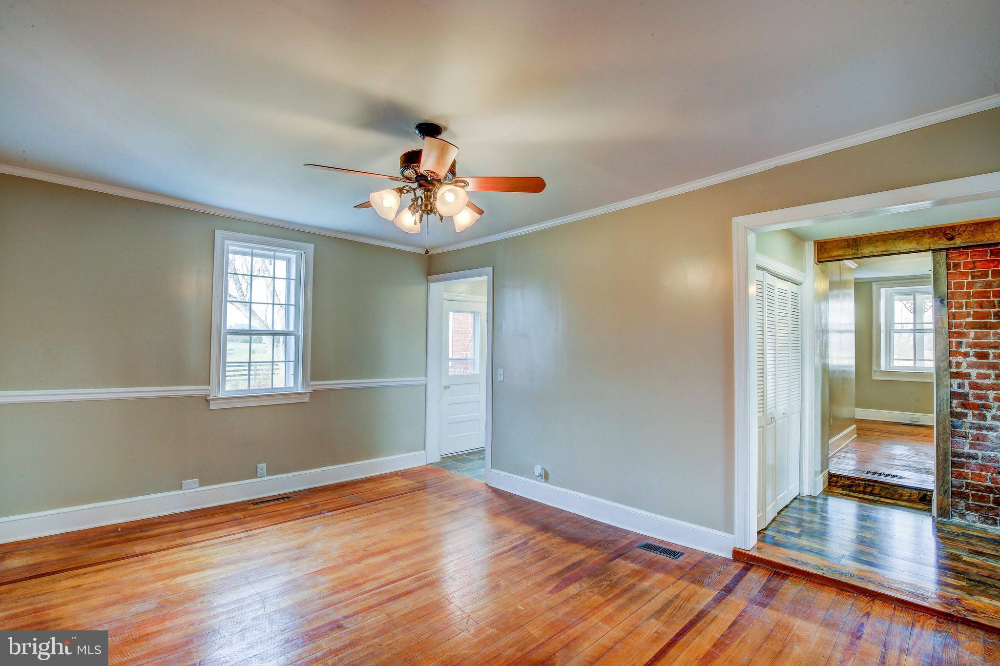 25208 Jerusalem Road Milford, VA 22514 - Photo 34 of 58 Living Room with Original Oak Flooring