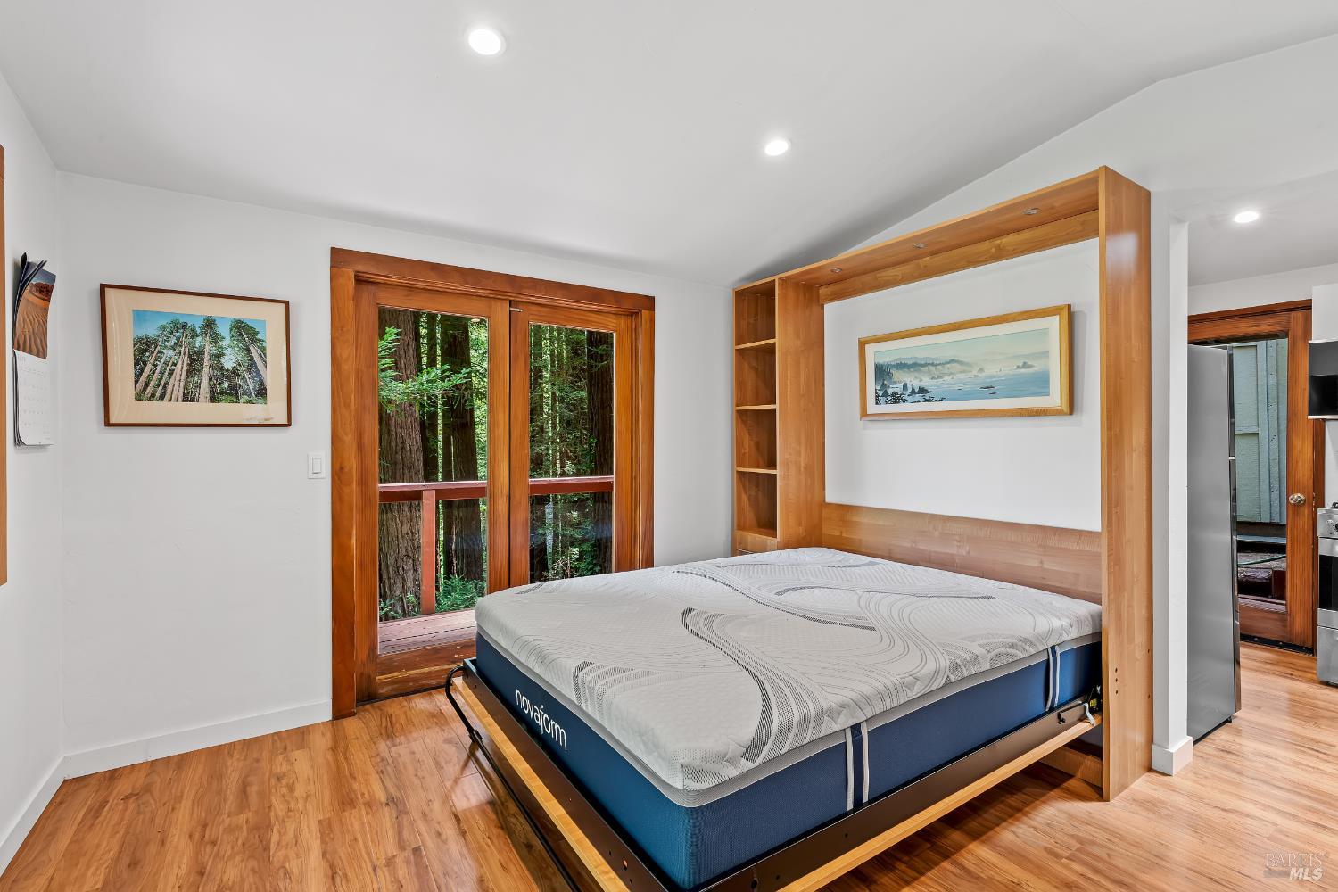 18475 Old Monte Rio Road Guerneville, CA 95446 - Photo 13 of 64 Built-in murphy bed (include with sale)
