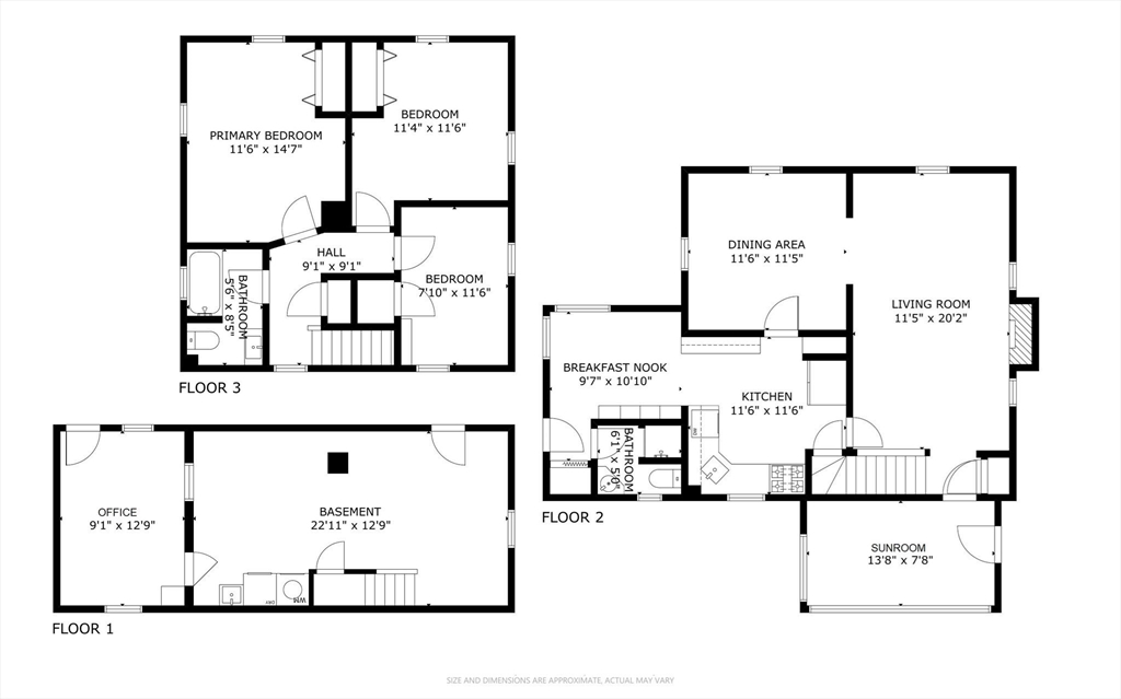 58 Watervale Road Medford, MA 02155 - Photo 38 of 41 a picture of a floor plan
