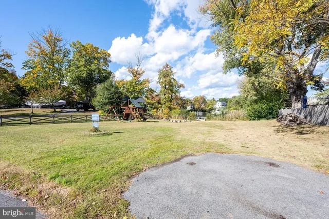a view of outdoor space with seating