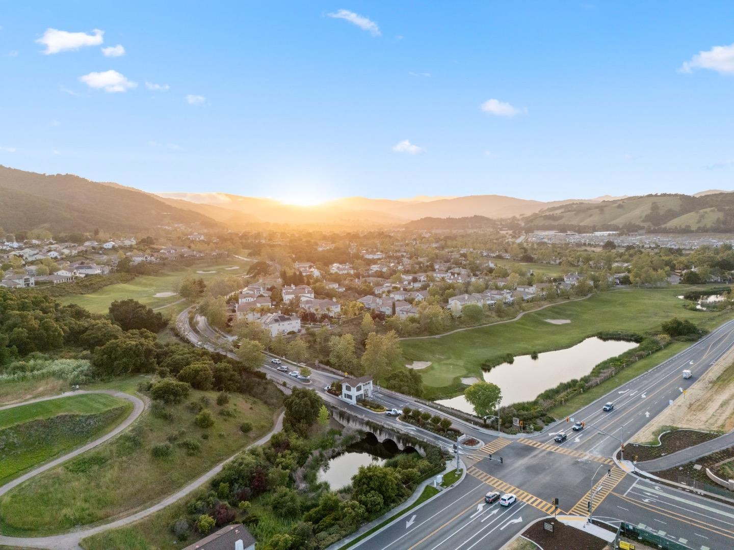 7531 Edinburgh Way Gilroy, CA 95020 - Photo 52 of 52 an aerial view of residential house with outdoor space and river