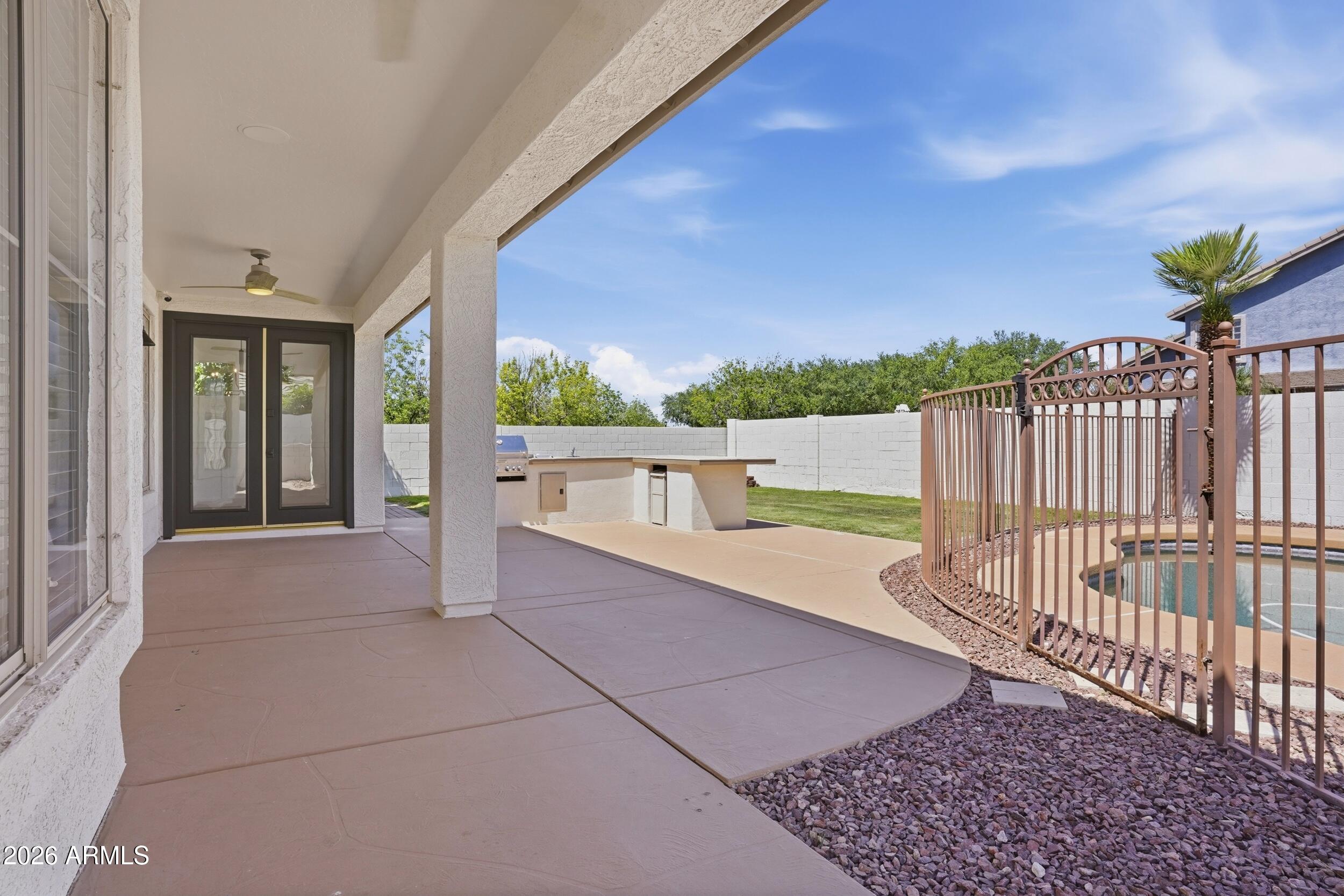 3262 East Cotton Lane Gilbert, AZ 85234 - Photo 41 of 53 a view of balcony and deck