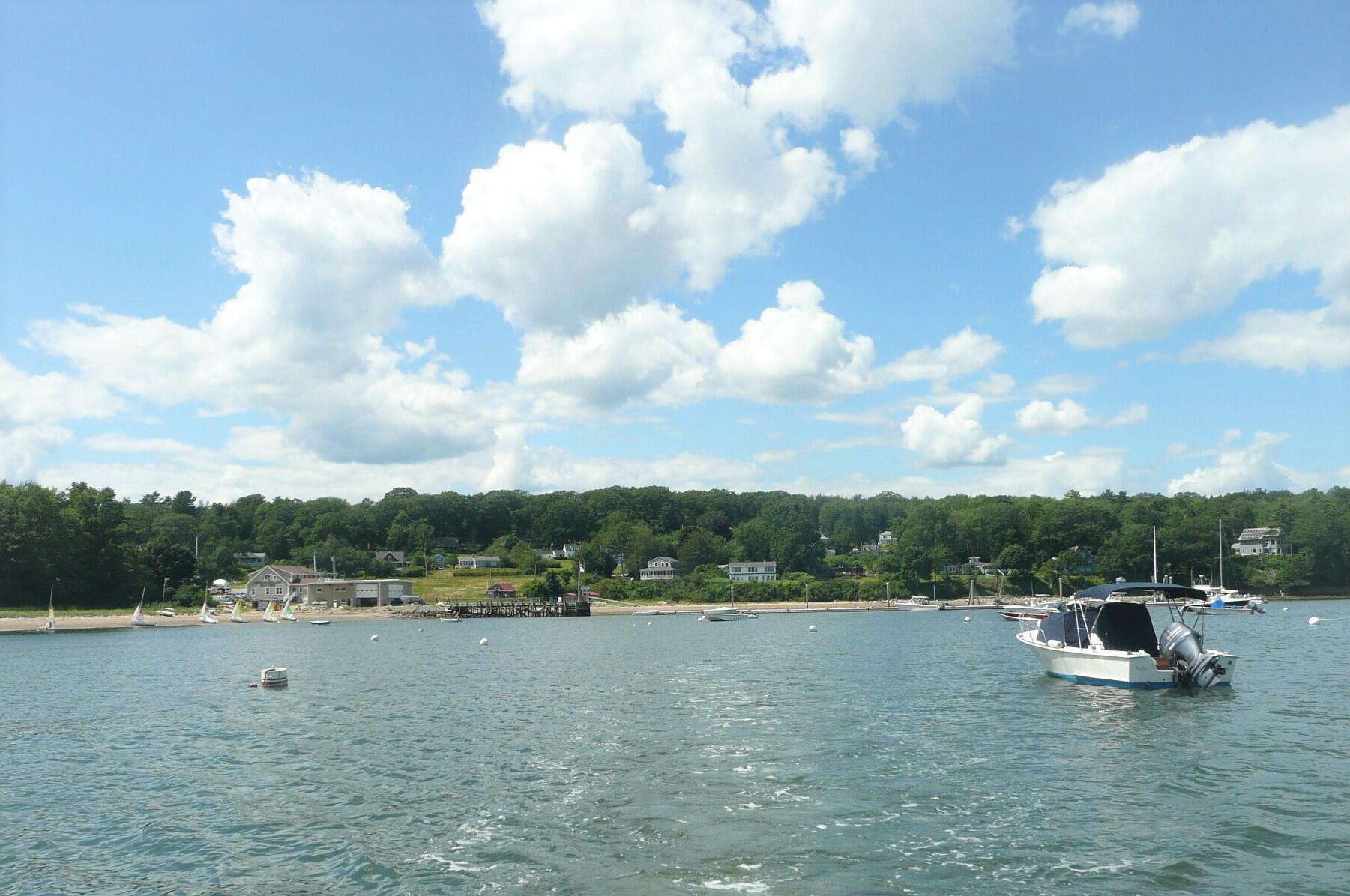 471 S Road, Unit A Chebeague Island, ME 04017 - Photo 21 of 24 Marina form the water