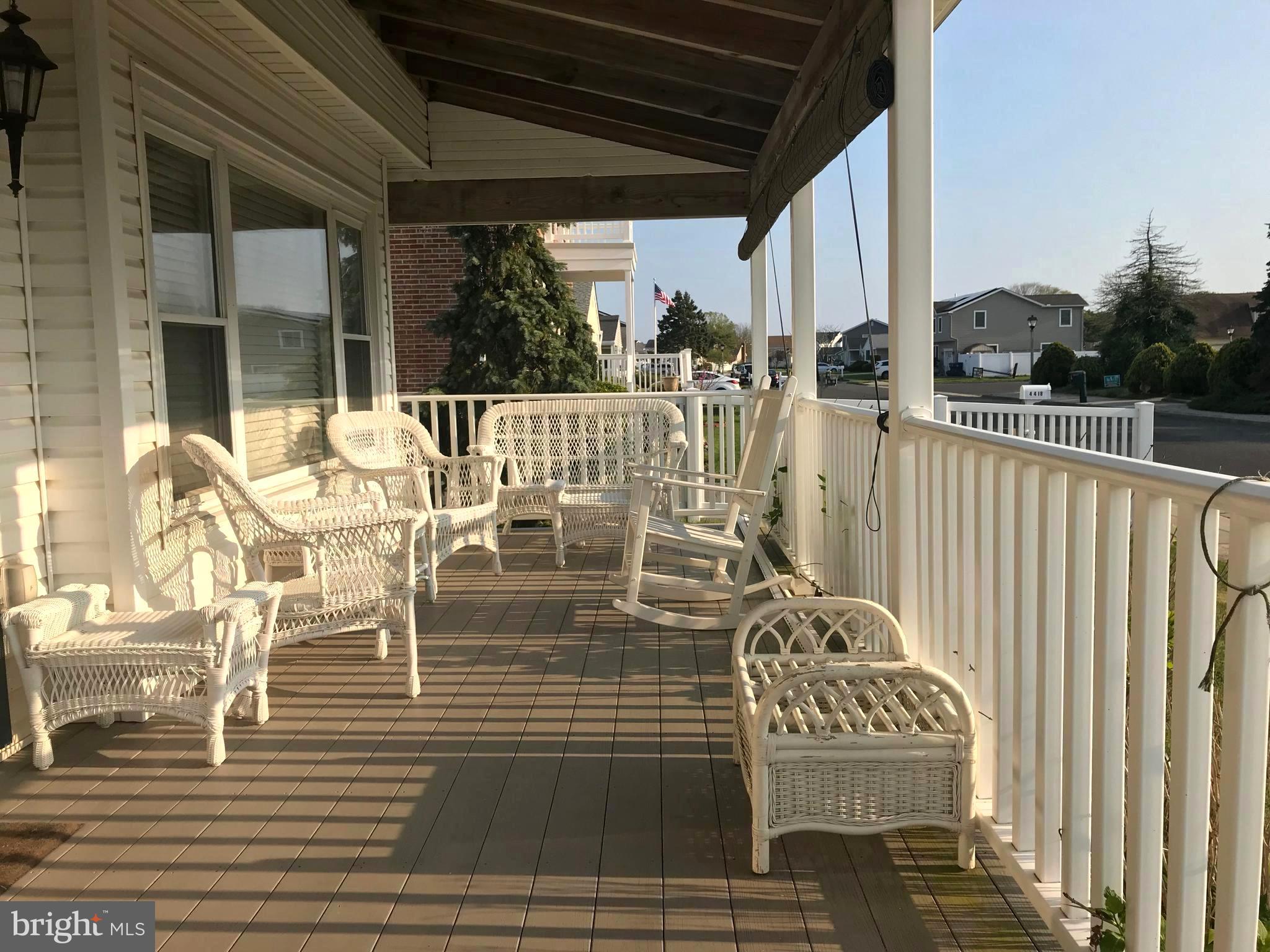 4416 Whalerman Road Brigantine, NJ 08203 - Photo 21 of 22 a view of balcony and patio