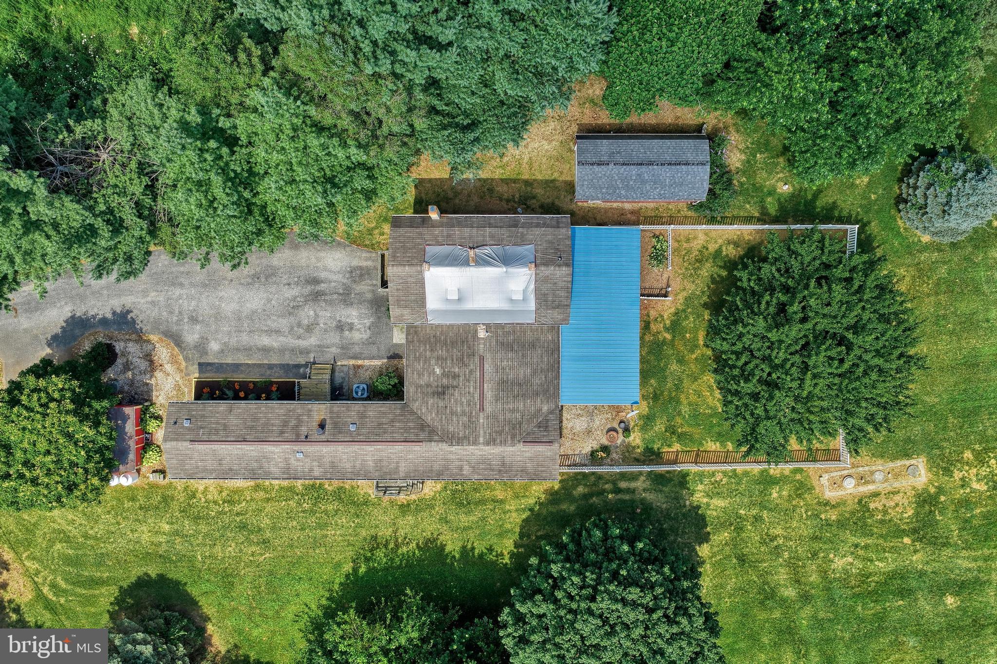 13859 Ebaugh Road Stewartstown, PA 17363 - Photo 41 of 61 an aerial view of a house with a yard