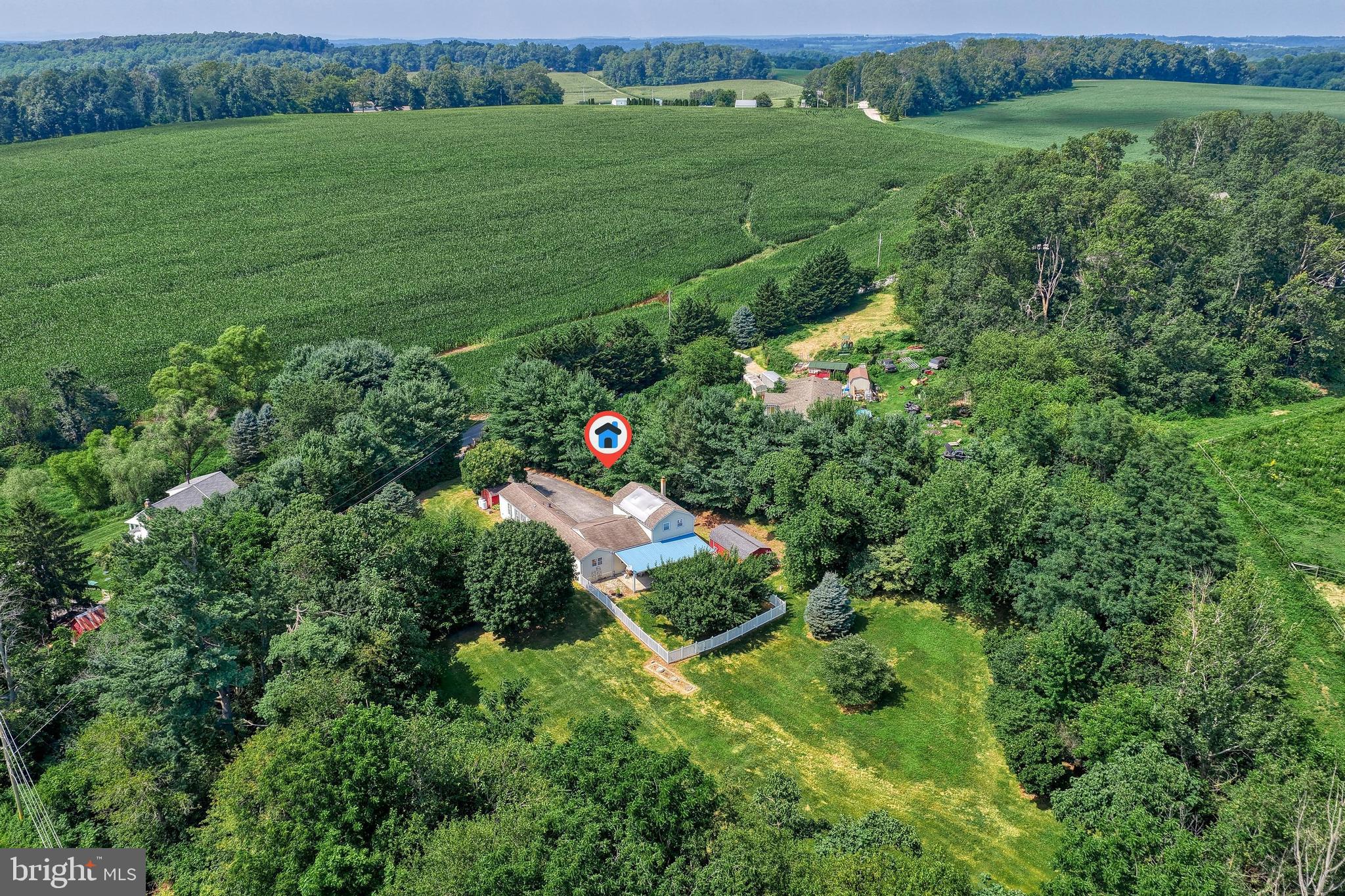 13859 Ebaugh Road Stewartstown, PA 17363 - Photo 47 of 61 a view of a lush green field with lots of bushes
