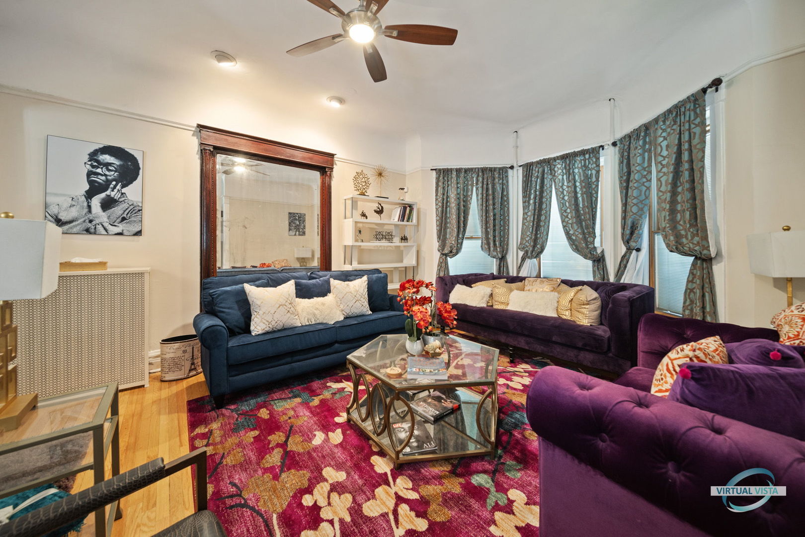 1529 East Marquette Road Chicago, IL 60637 - Photo 3 of 37 a living room with furniture and a large window