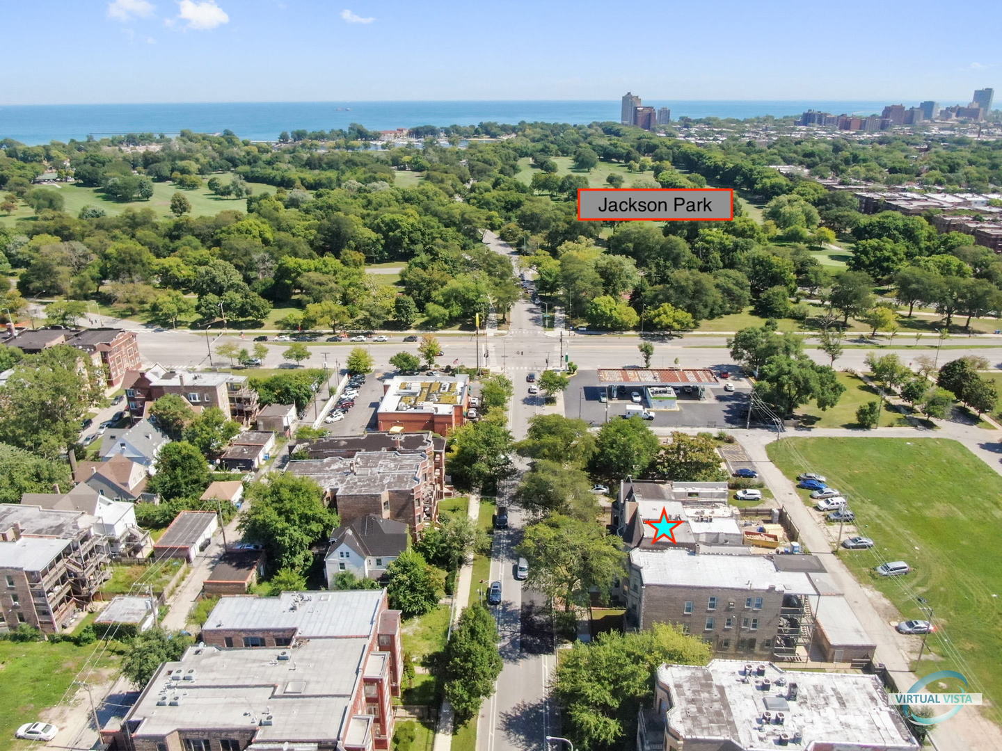 1529 East Marquette Road Chicago, IL 60637 - Photo 32 of 37 an aerial view of multiple house