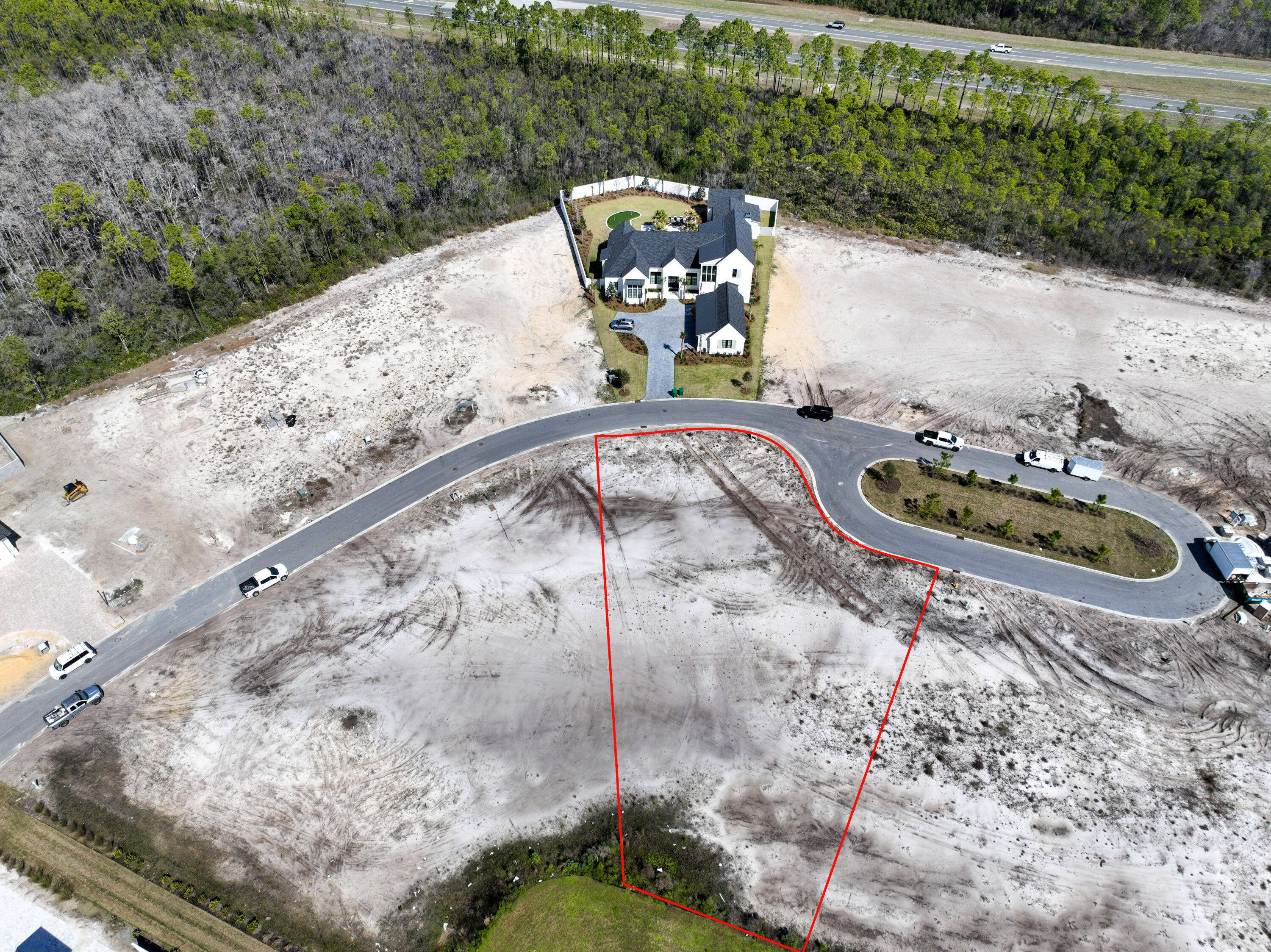 Lot 234 Quail Hollow Inlet Beach, FL 32461 - Photo 12 of 24 a view of a swimming pool with a yard