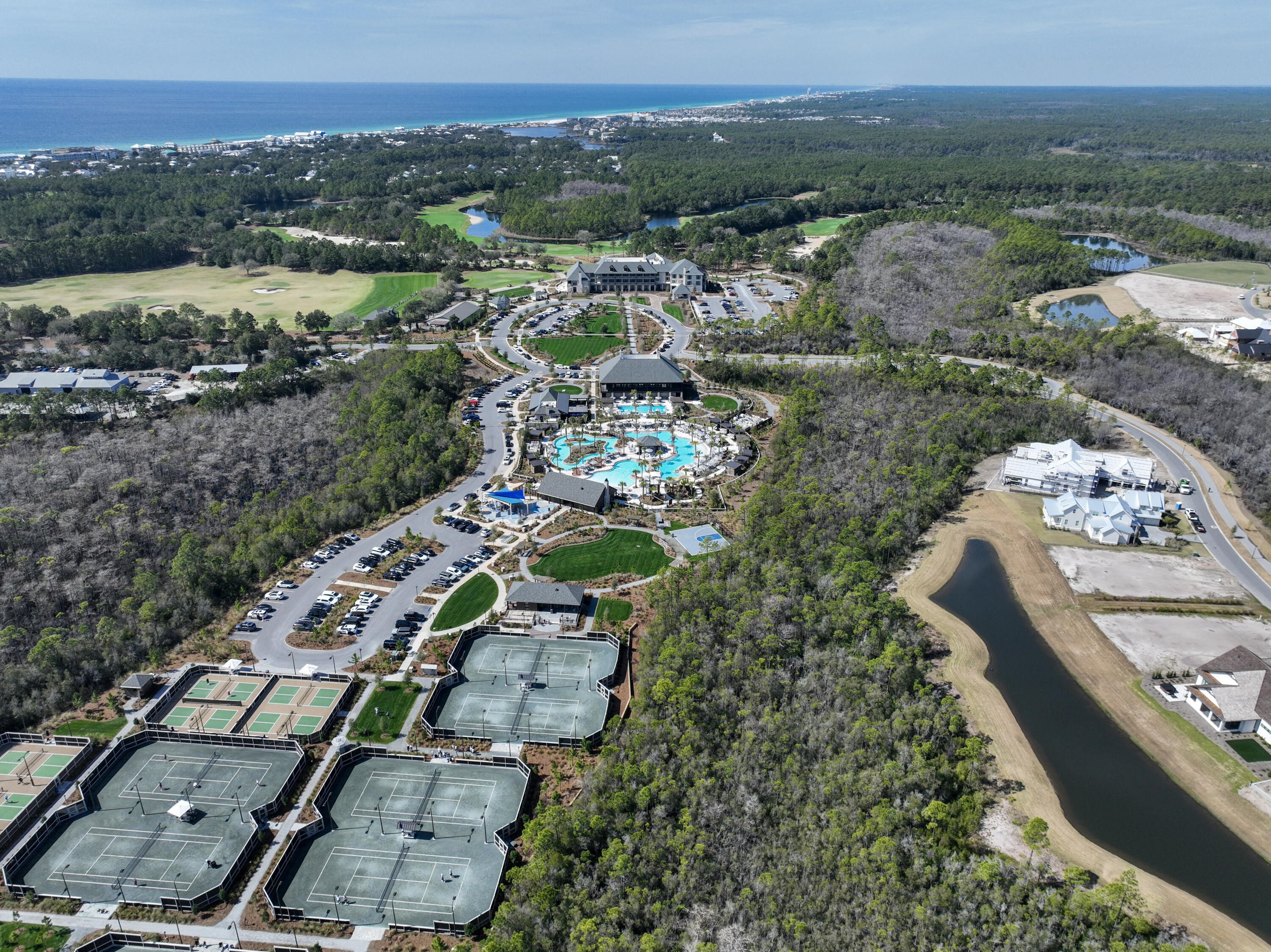 Lot 234 Quail Hollow Inlet Beach, FL 32461 - Photo 14 of 24 an aerial view of multiple house