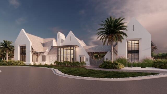 Lot 234 Quail Hollow Inlet Beach, FL 32461 - Photo 2 of 24 a front view of house with yard and green space