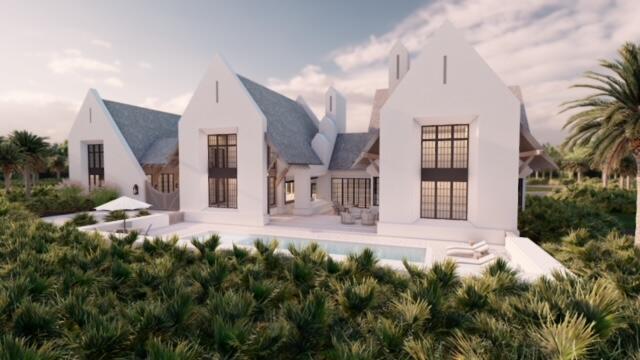 Lot 234 Quail Hollow Inlet Beach, FL 32461 - Photo 5 of 24 a view of a house with a yard and plants