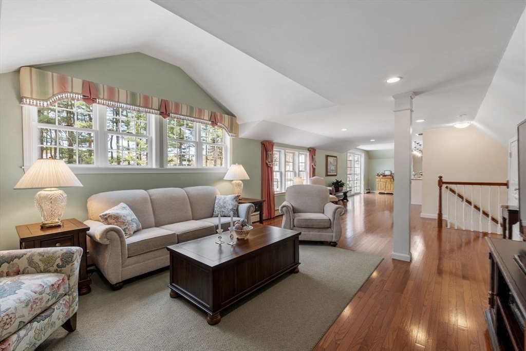 17 Enfield Drive Andover, MA 01810 - Photo 20 of 37 a living room with furniture and a large window