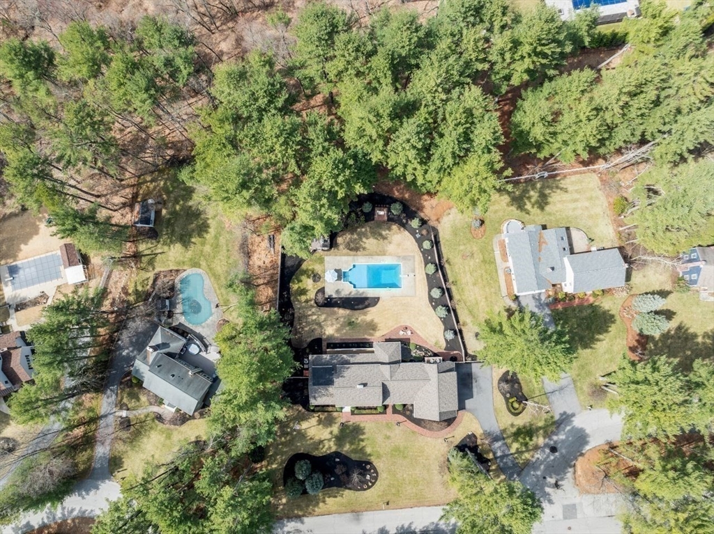 17 Enfield Drive Andover, MA 01810 - Photo 34 of 37 an aerial view of multiple houses with yard