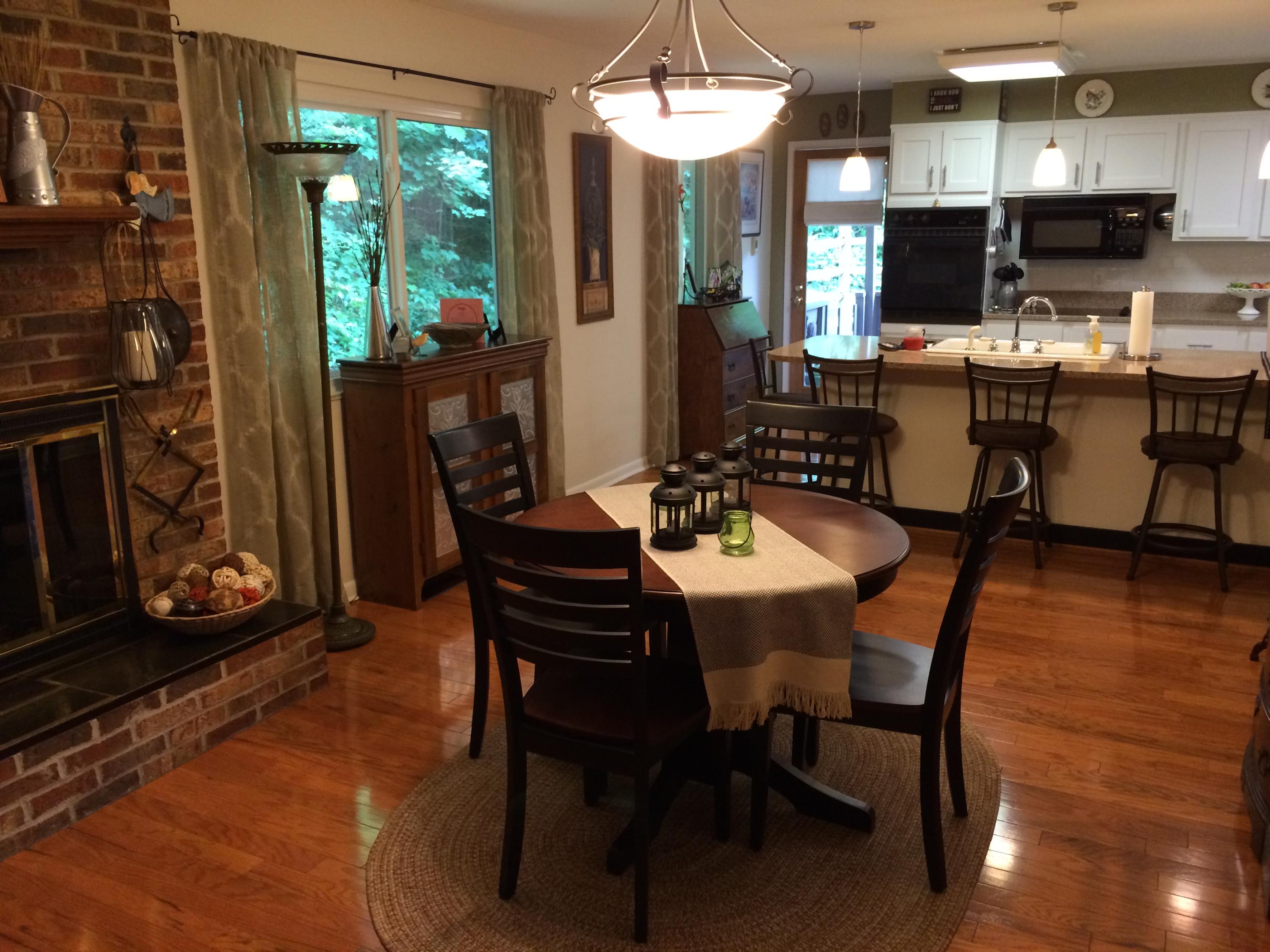 Family into Kitchen