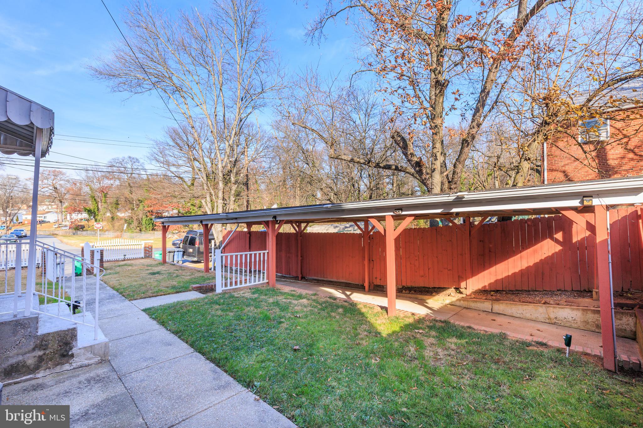 6319 Longfellow Street Riverdale, MD 20737 - Photo 38 of 40 a view of a backyard with a garden