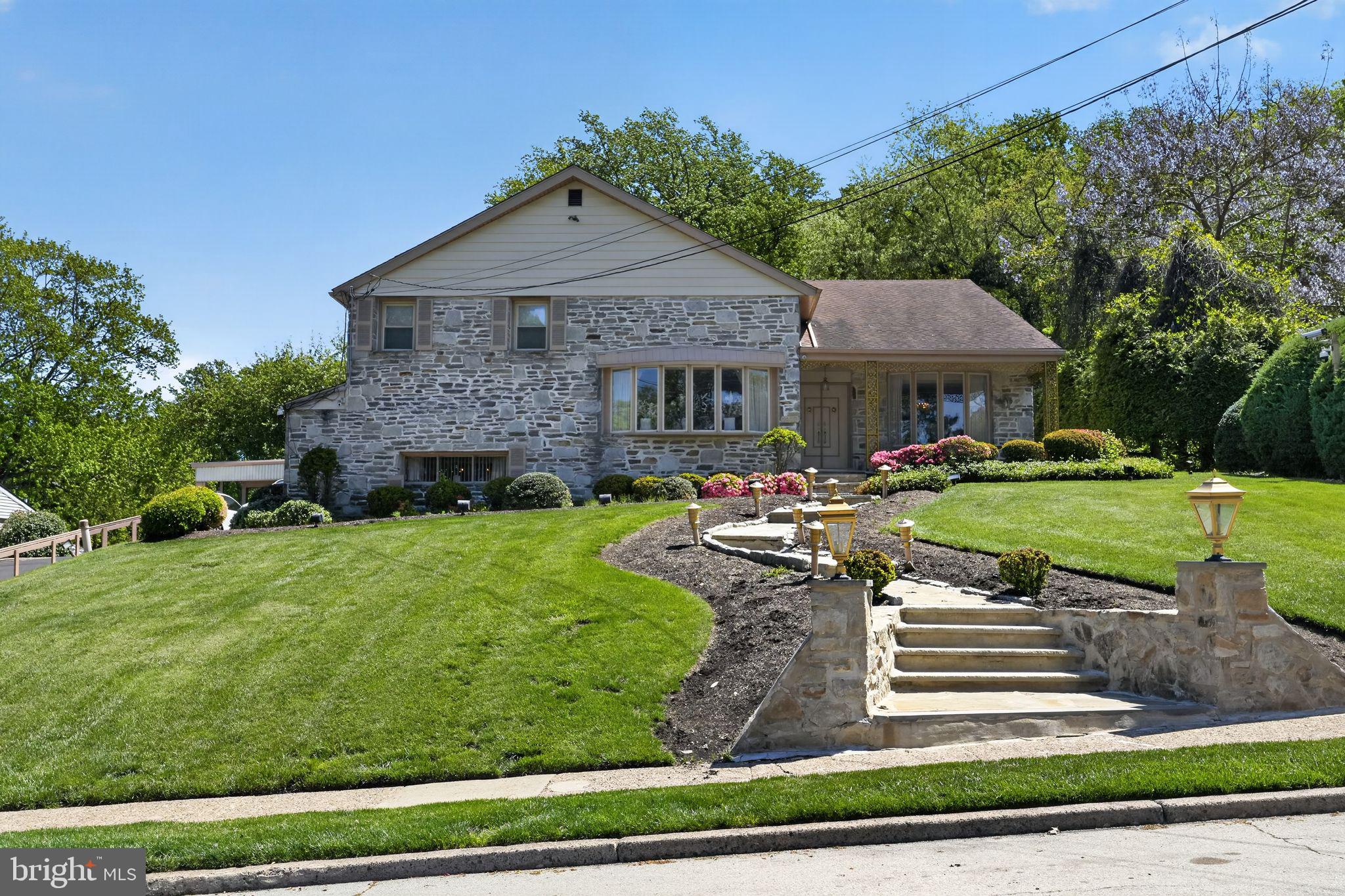 1912 Cobden Road Glenside, PA 19038 - Photo 30 of 30 a front view of a house with a yard