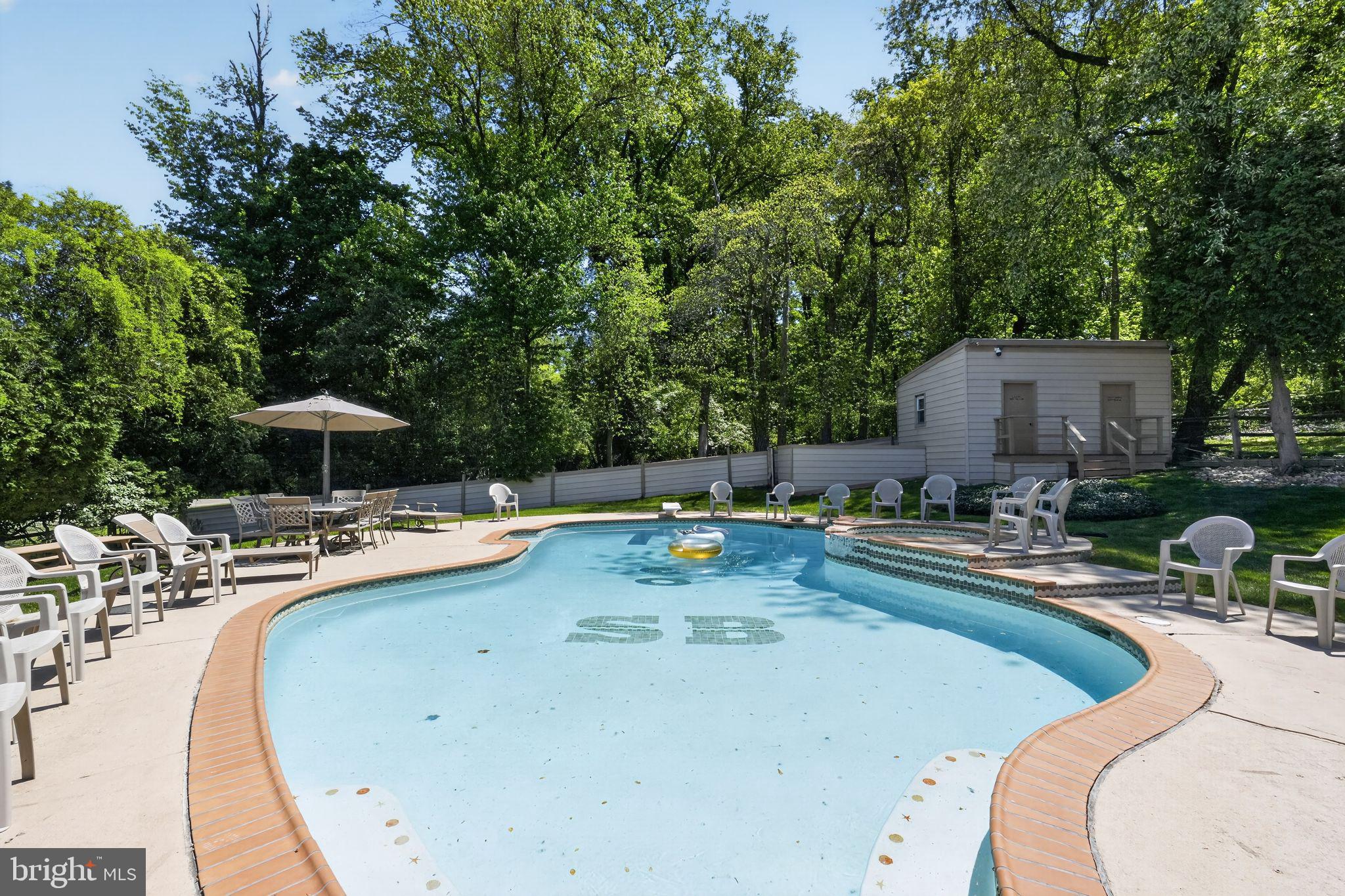 1912 Cobden Road Glenside, PA 19038 - Photo 4 of 30 swimming pool view with a seating space