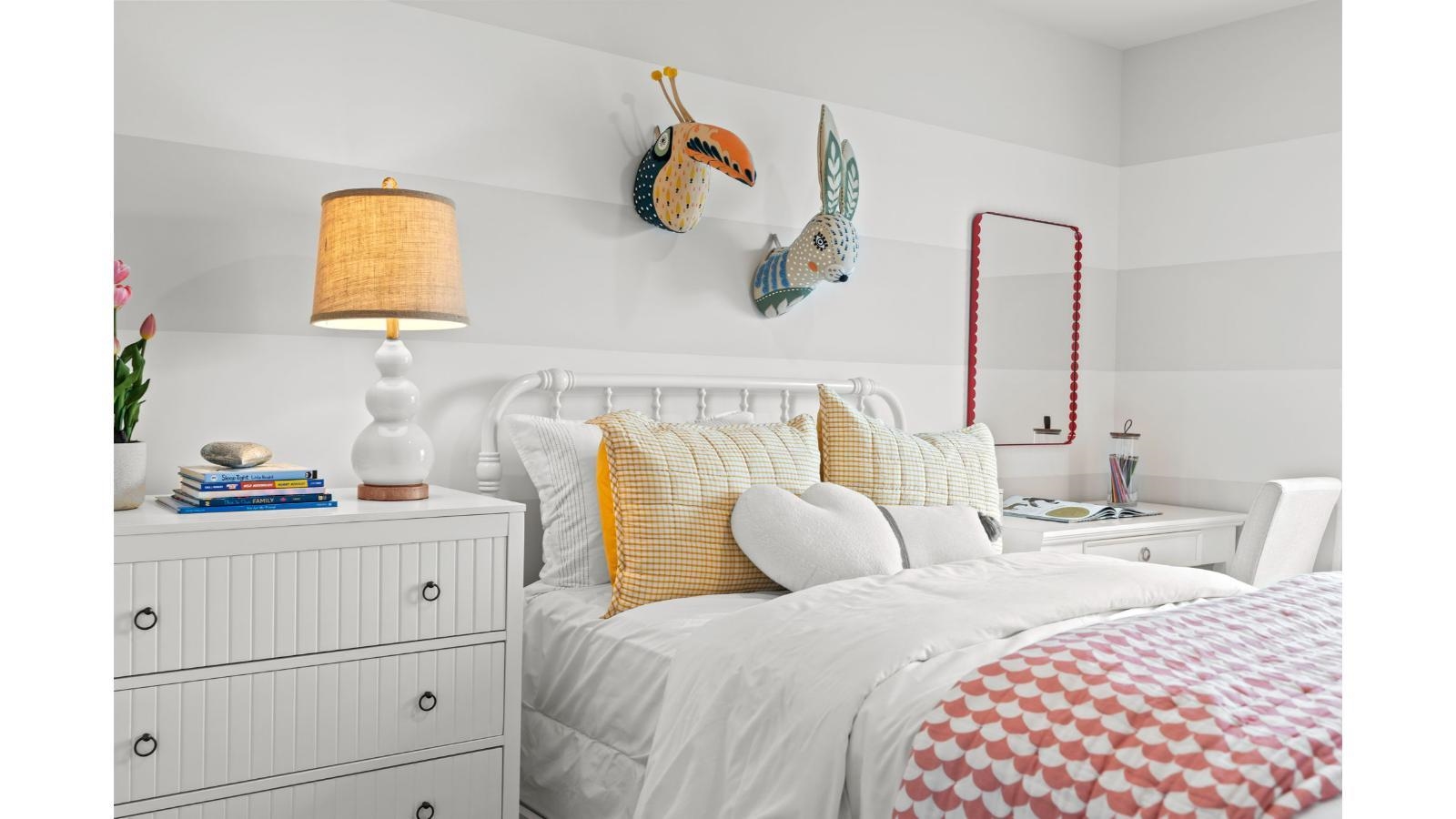 27 George William Lane Lexington, VA 24450 - Photo 18 of 22 a bedroom with a bed and a lamp