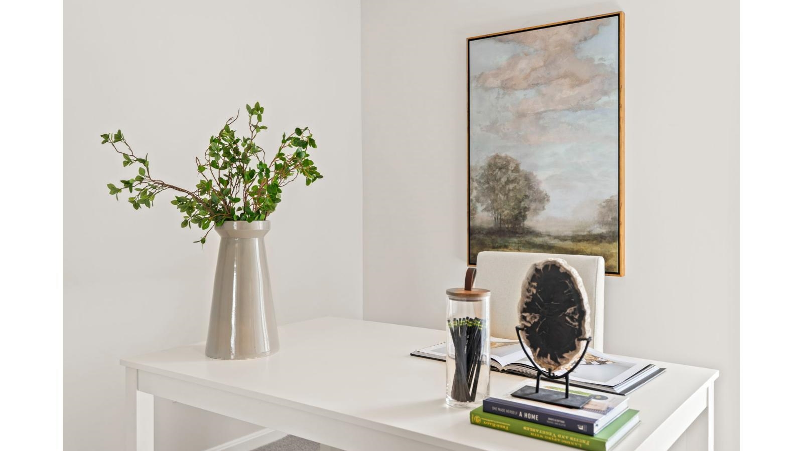 27 George William Lane Lexington, VA 24450 - Photo 20 of 22 a view of workspace with a potted plant