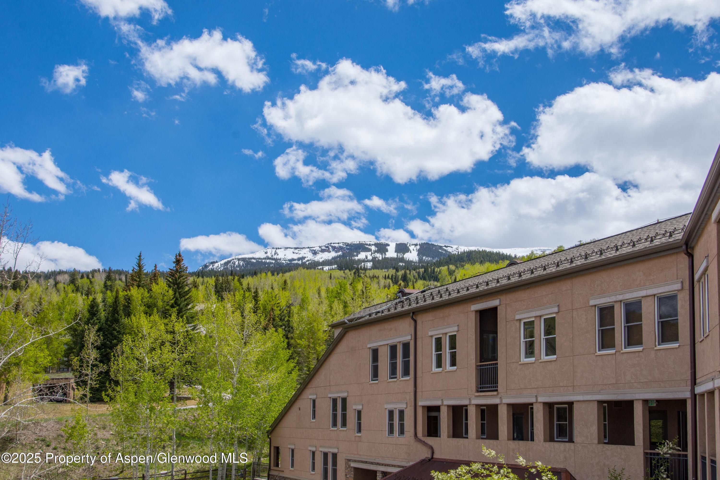 425 Wood Road, Unit 48 Snowmass Village, CO 81615 - Photo 32 of 41 a aerial view of a house with a yard