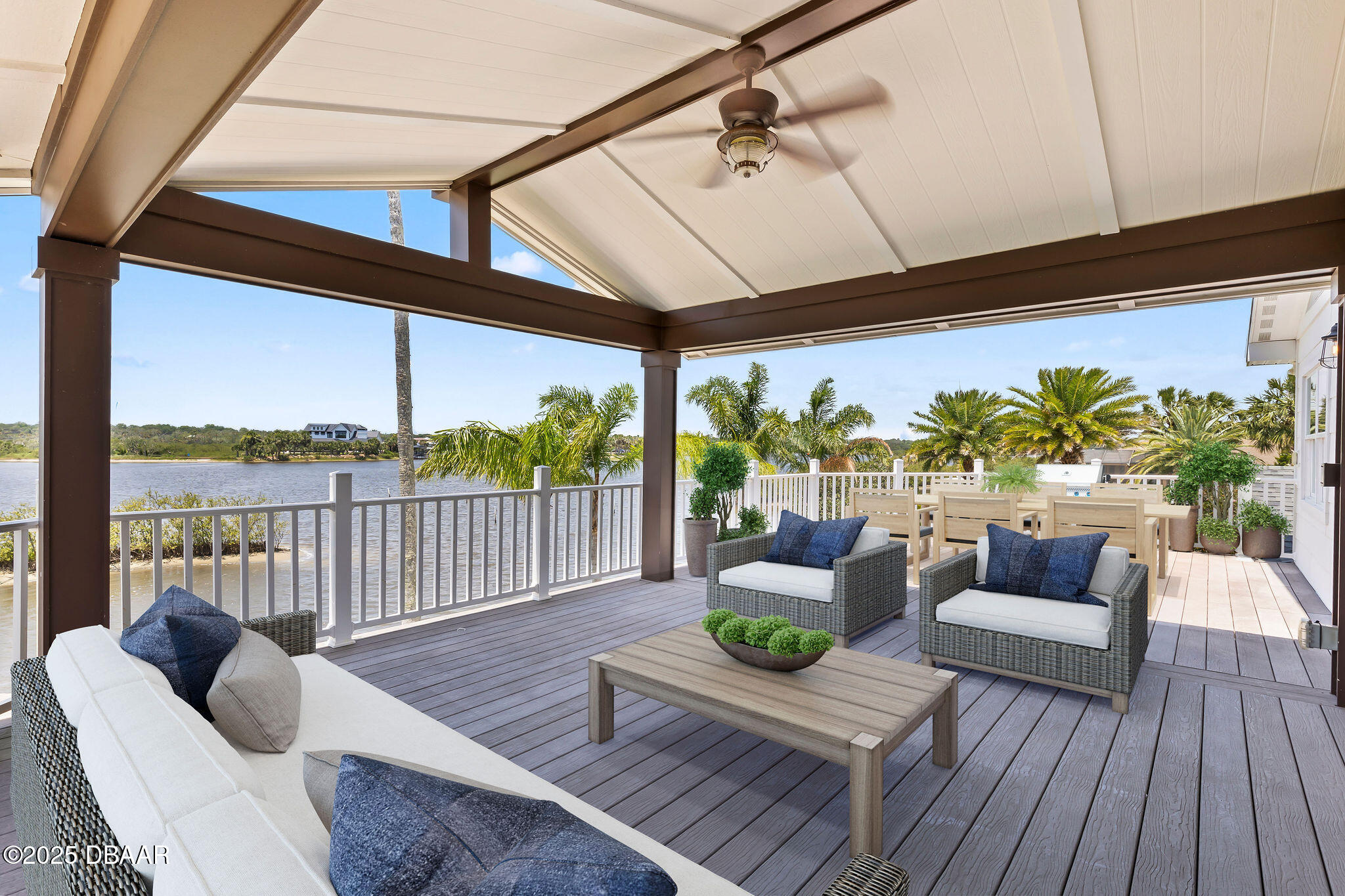 604 Springdale Drive Flagler Beach, FL 32136 - Photo 54 of 78 a outdoor living room with furniture
