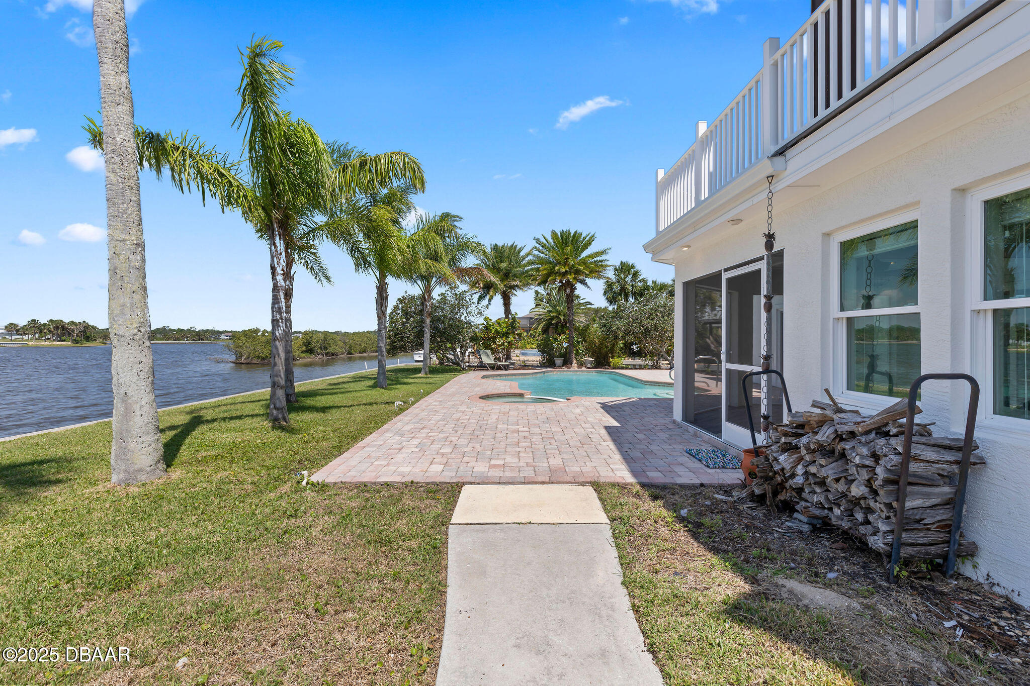 604 Springdale Drive Flagler Beach, FL 32136 - Photo 56 of 78 a view of a yard with plants