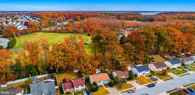 a view of city and mountain