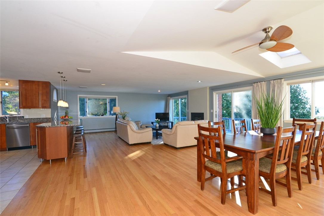 55 West Main Road Little Compton, RI 02837 - Photo 7 of 35 View after walking in from front door of dining area, living room into kitchen.
