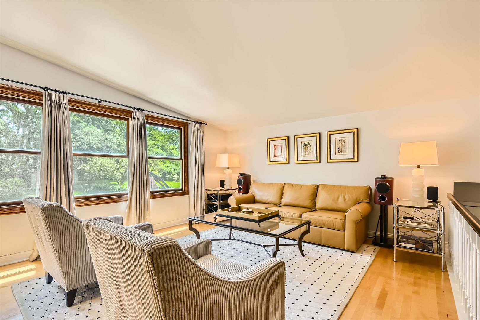 1365 Freeman Road Hoffman Estates, IL 60192 - Photo 3 of 49 a living room with furniture and a large window