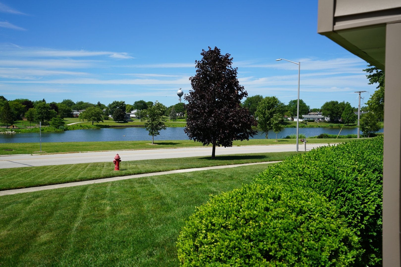 1365 Freeman Road Hoffman Estates, IL 60192 - Photo 40 of 49 a view of a golf course with a lake