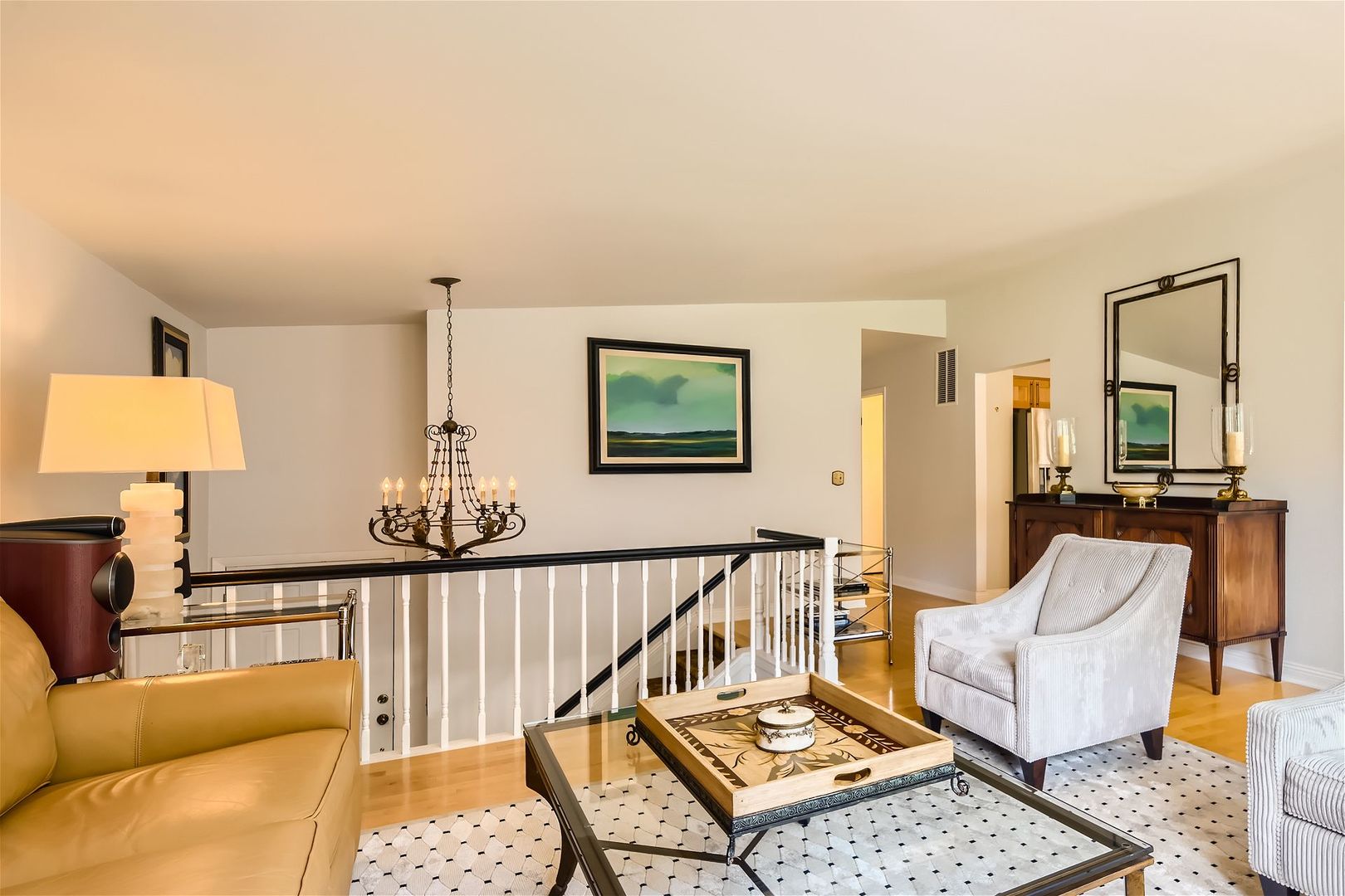 1365 Freeman Road Hoffman Estates, IL 60192 - Photo 4 of 49 a living room with furniture and a table