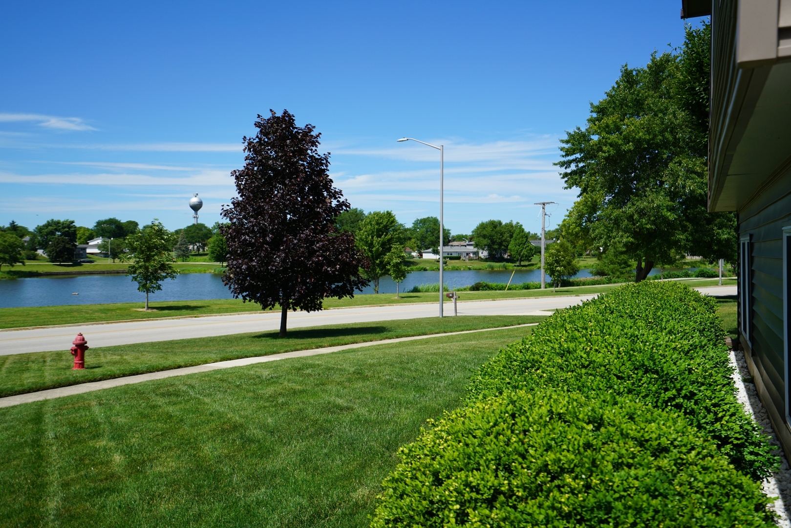 1365 Freeman Road Hoffman Estates, IL 60192 - Photo 41 of 49 a view of a big yard with swimming pool and green space