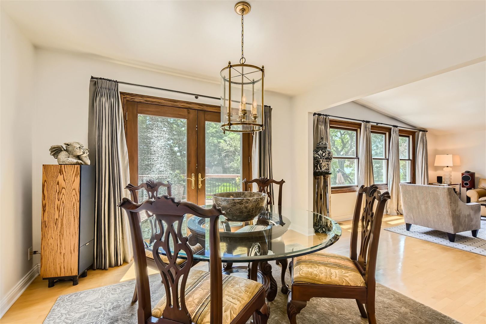 1365 Freeman Road Hoffman Estates, IL 60192 - Photo 9 of 49 a view of a dining room with furniture window and outside view
