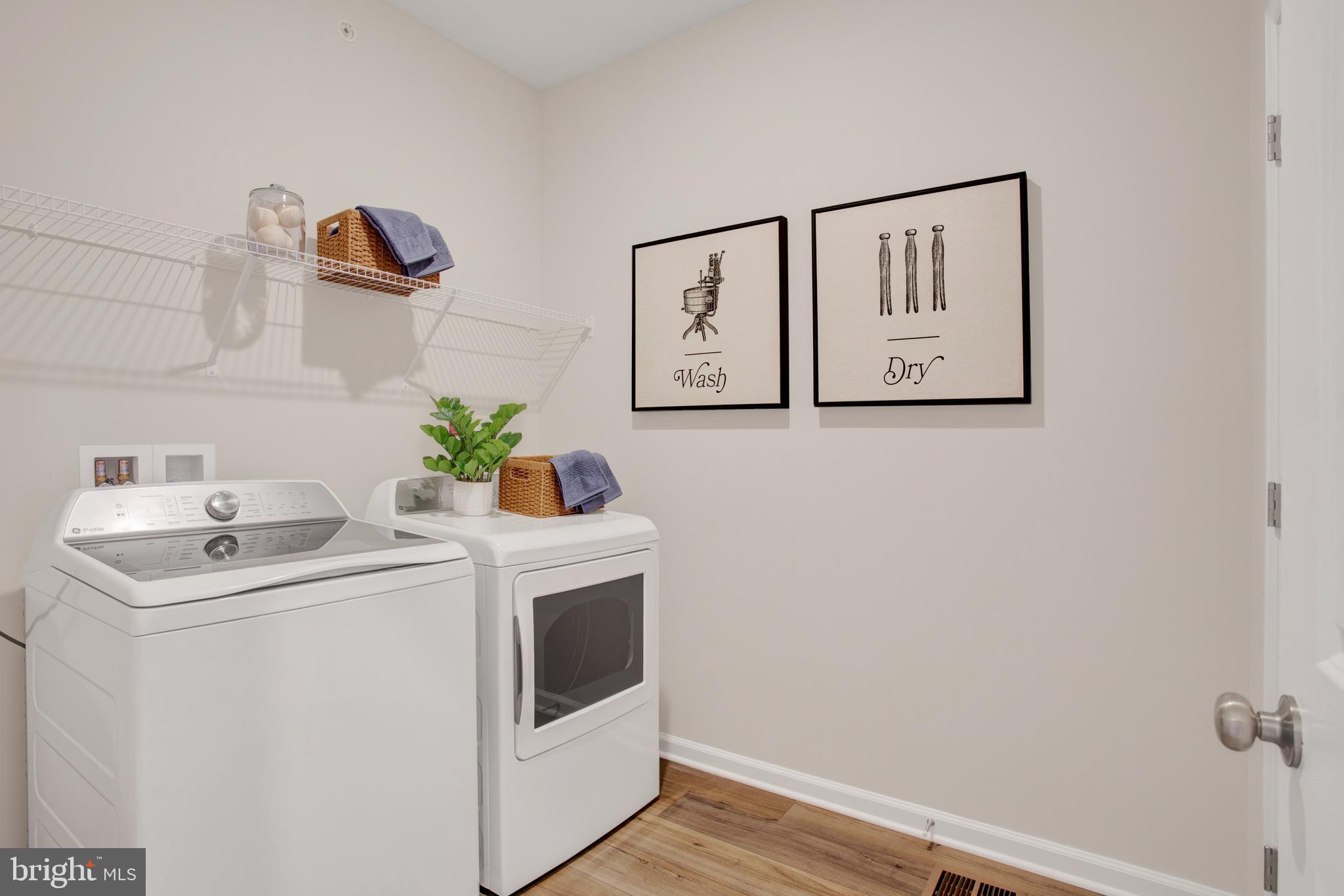 9666 Swallowtail Lane Manassas, VA 20110 - Photo 48 of 92 Wentworth Model - Laundry Room