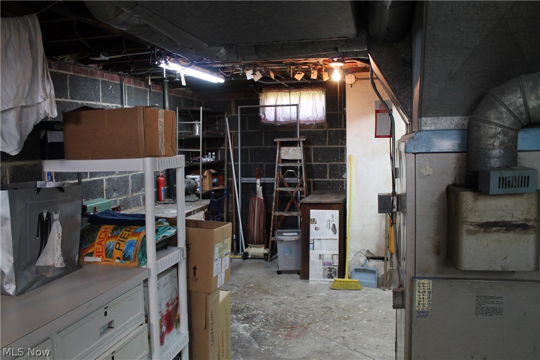 1189 Argonne Road Cleveland, OH 44121 - Photo 24 of 30 Basement work area and mechanicals