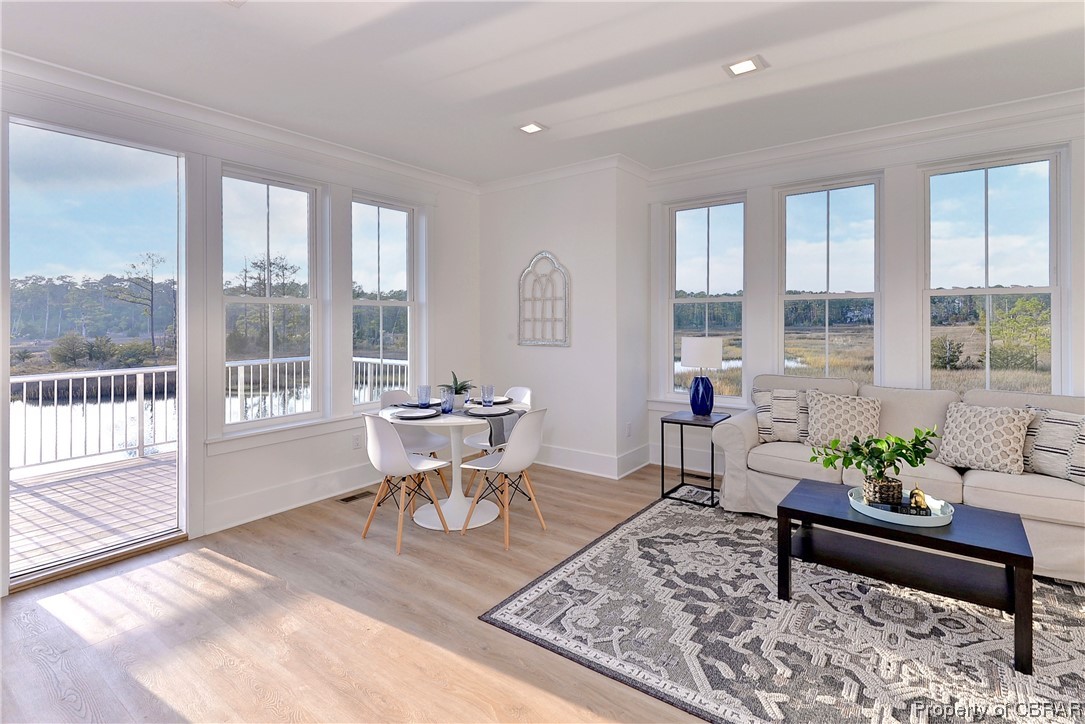 302 York Point Road Seaford, VA 23696 - Photo 8 of 50 Open concept living space with plenty of natural light