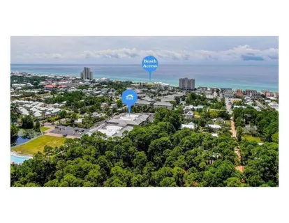 a view of an ocean and beach