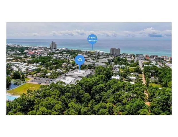 a view of an ocean and beach