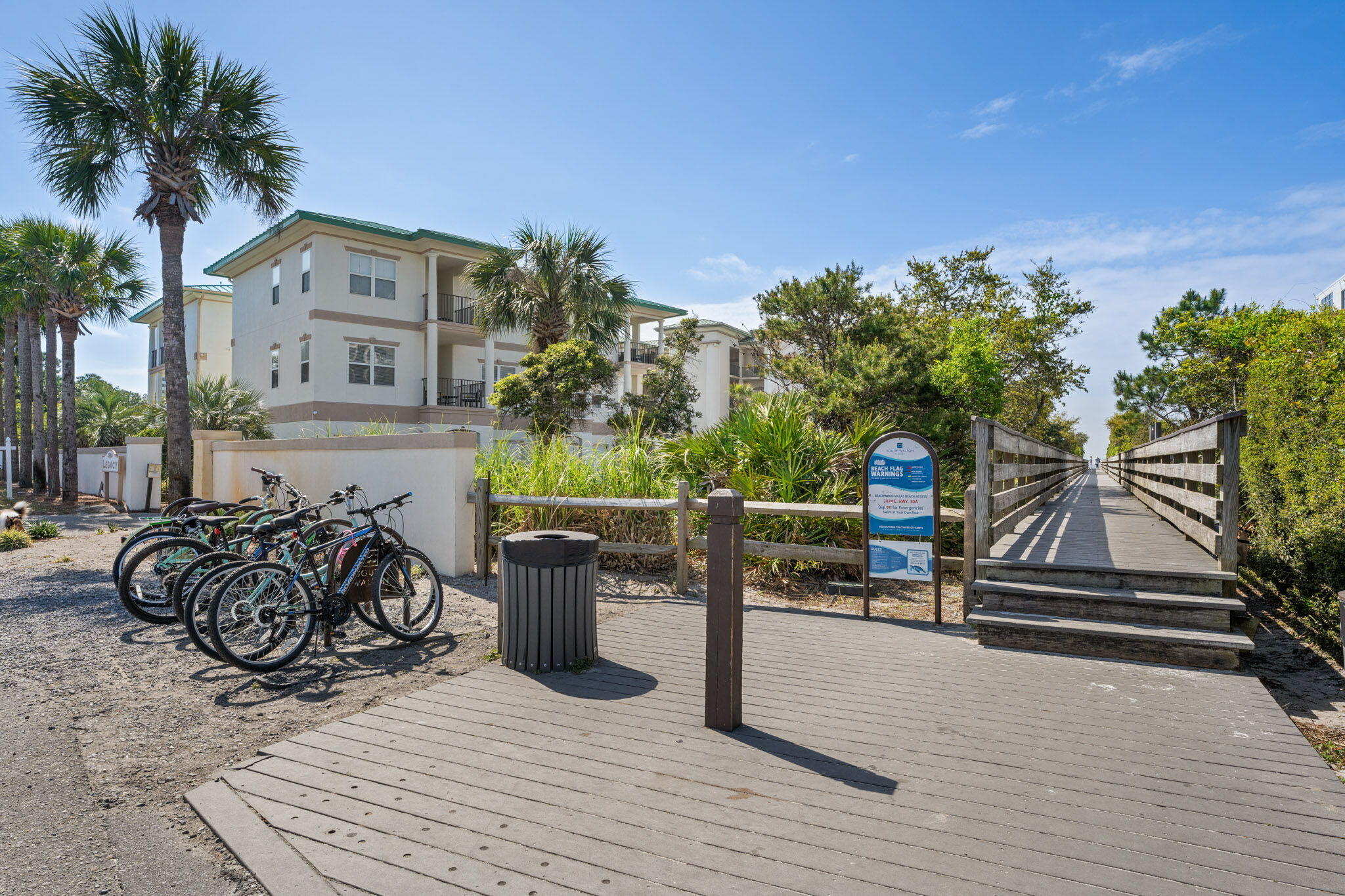 231 Somerset Bridge Road, Unit 1110 Santa Rosa Beach, FL 32459 - Photo 48 of 51 a view of a chairs and table in patio
