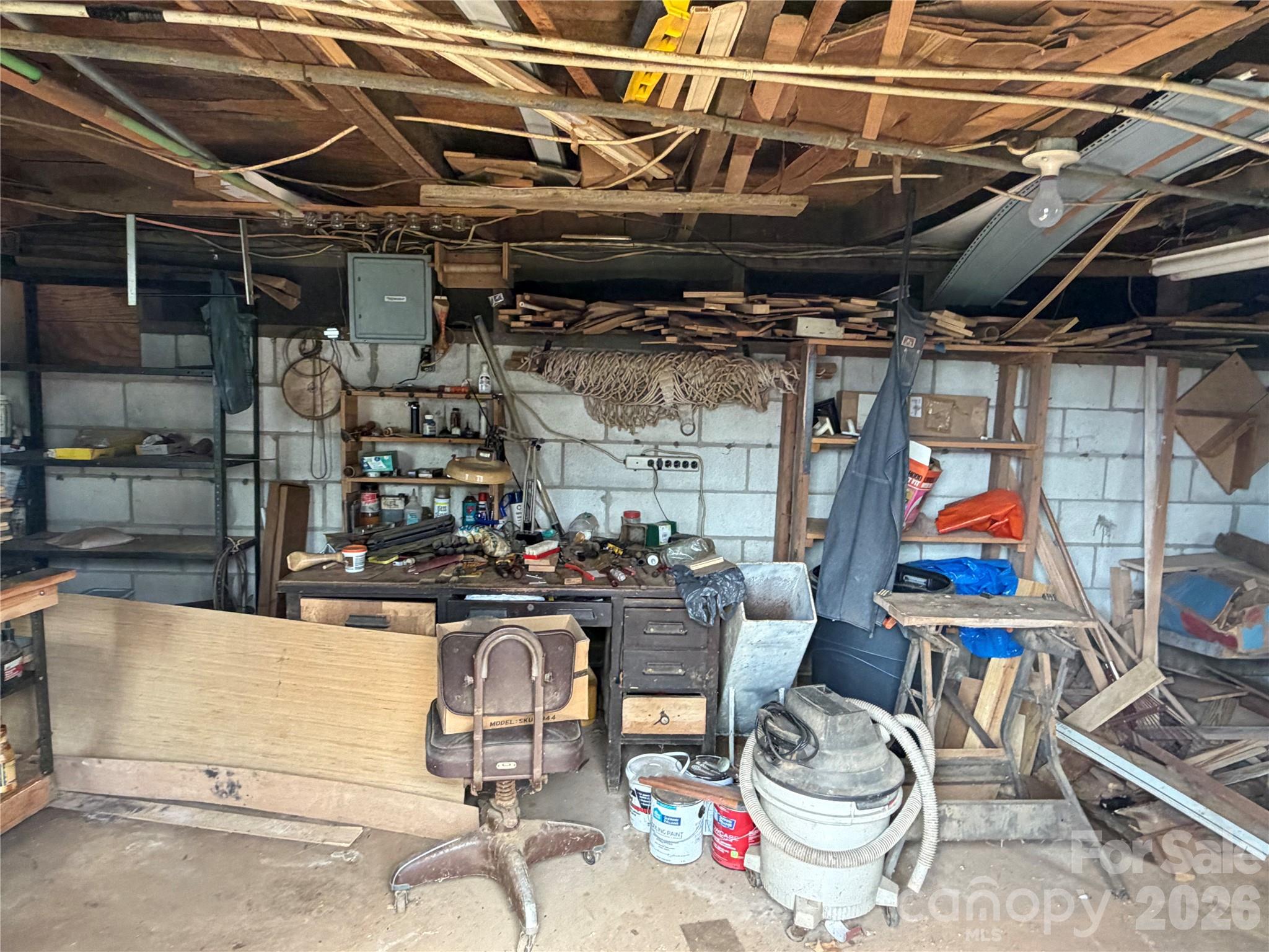 72 Alexander Road Weaverville, NC 28787 - Photo 17 of 17 a storage room with furniture