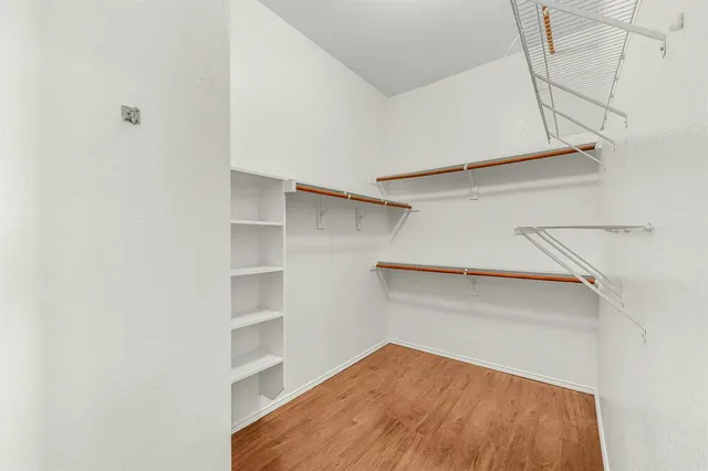 a view of a room with shelf