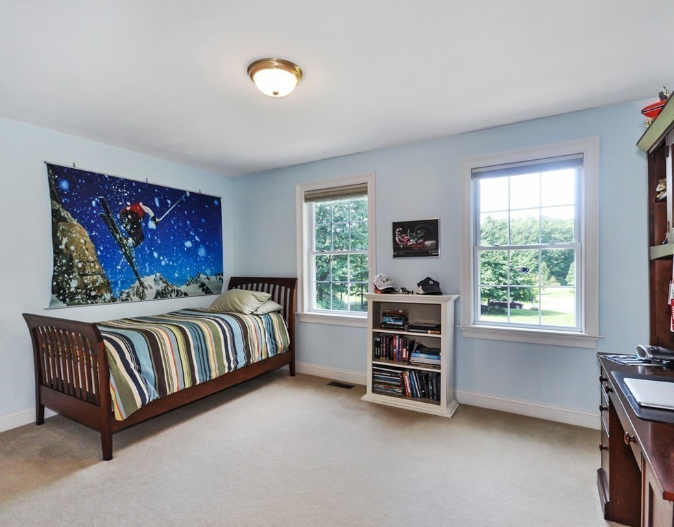 120 Colonial Ridge Drive Boxborough, MA 01719 - Photo 21 of 28 a spacious bedroom with a bed and a window