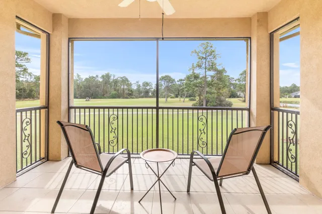 a view of a chairs in balcony