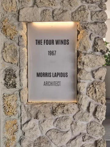 a view of a wooden door