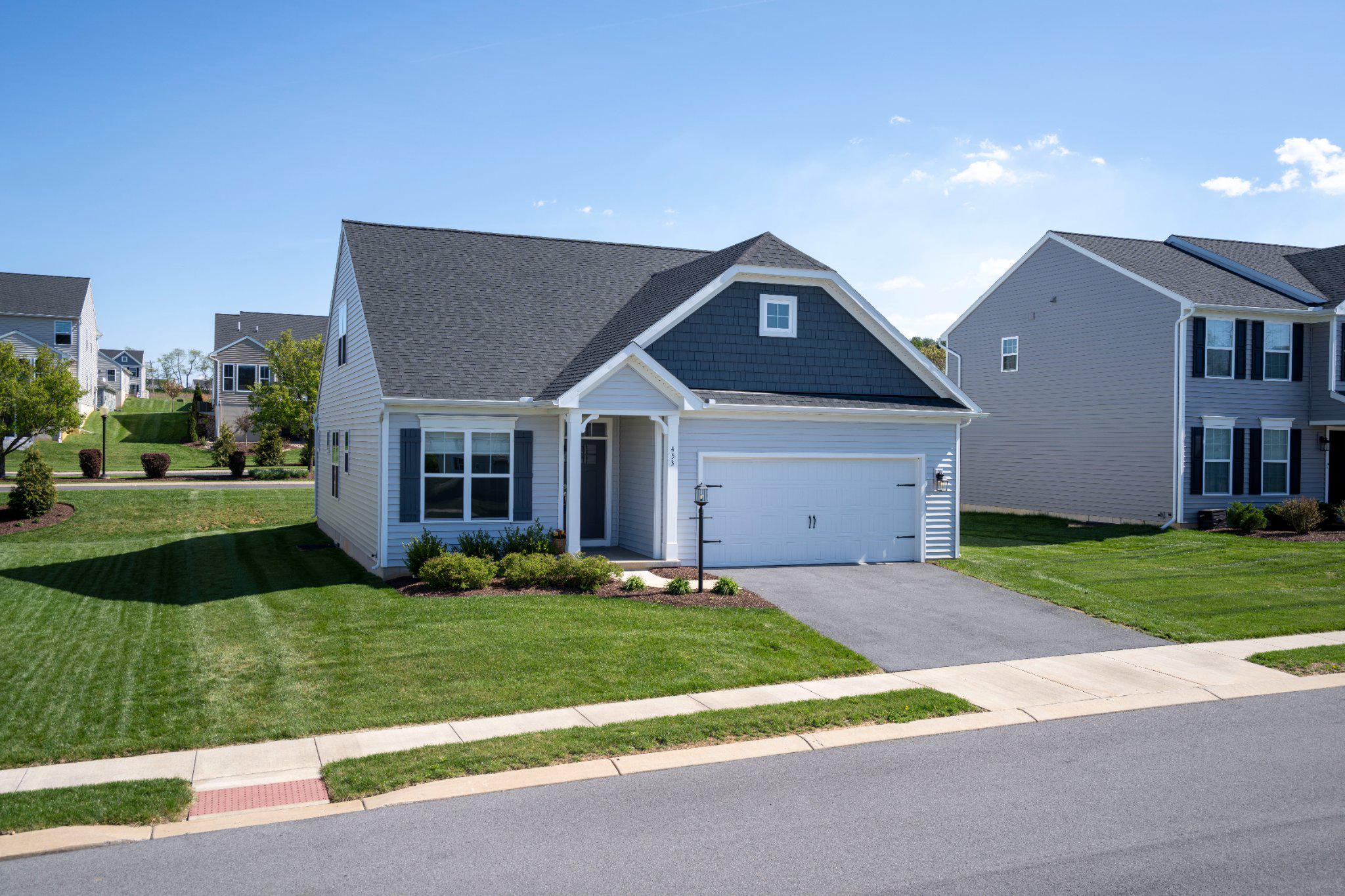 453 Fawn Valley Road State College, PA 16803 - Photo 41 of 51 a front view of house with yard and green space